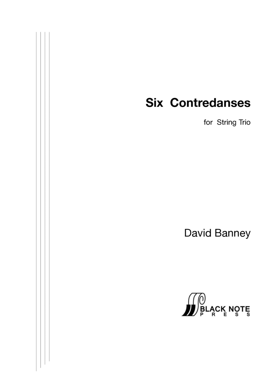 Six Contredances for String Trio in the Style of Mozart (violin, viola, cello)