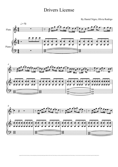 Drivers License (arr. André Laitano)