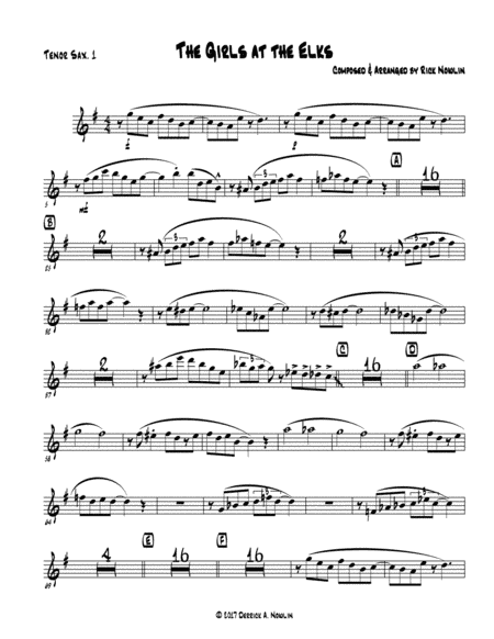 The Girls at the Elks