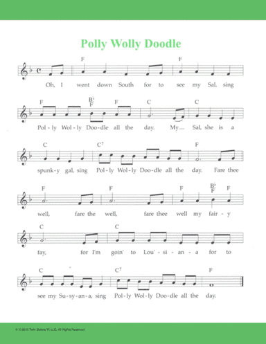 Polly Wolly Doodle (arr. Hal Wright)