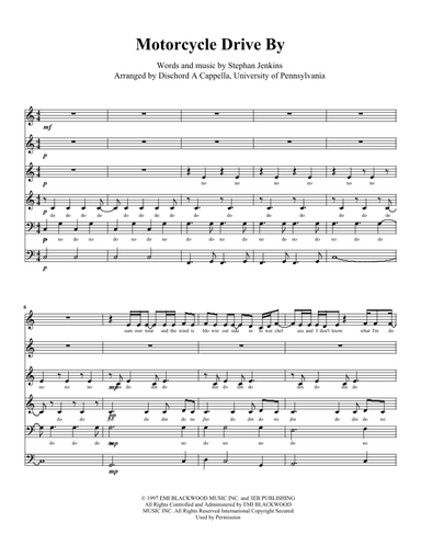 Motorcycle Drive By (arr. Andrew Pollen)
