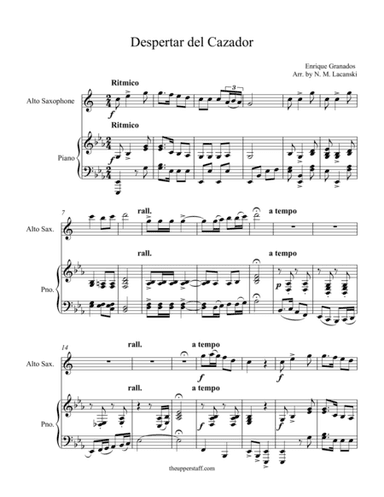 Despertar del Cazador (arr. Nick Lacanski)
