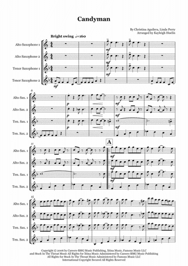Candyman (arr. Kayleigh Huelin)