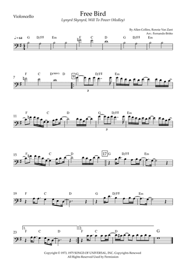 Free Bird (arr. Fernando Britto)