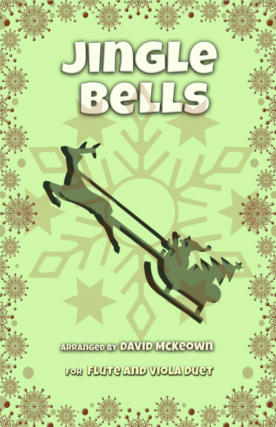 Jingle Bells, Jazz Style, for Flute and Viola Duet (arr. David McKeown)