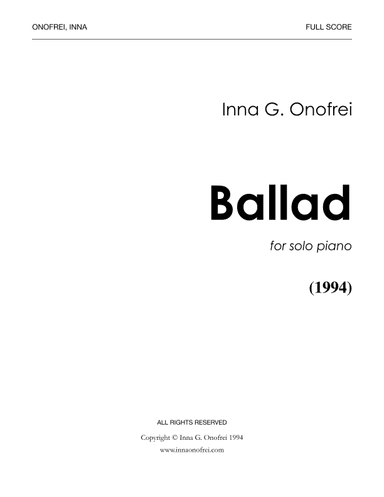 Ballad