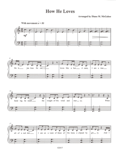 How He Loves (arr. Diane M. McGahee)