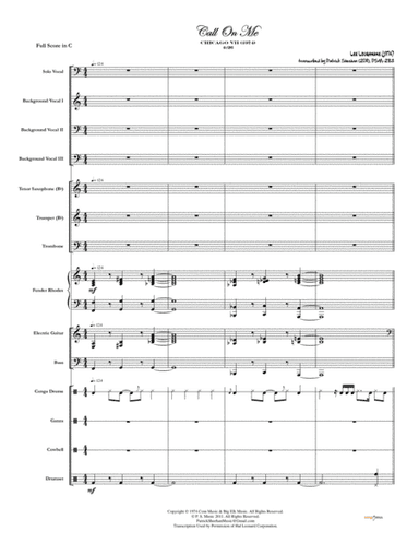 Call On Me (arr. Patrick Sheehan)