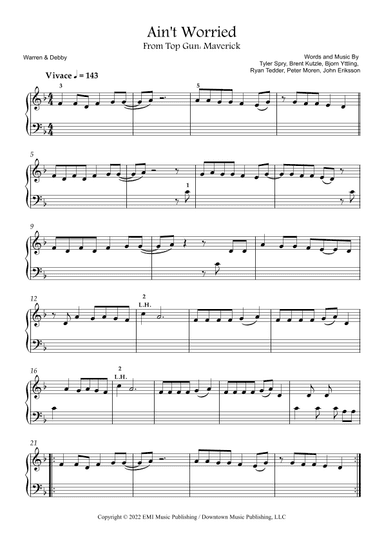 I Ain't Worried (arr. Warren & Debby)