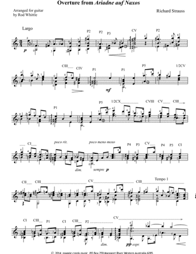 Overture from Ariadne auf Naxos (arr. Rod Whittle)