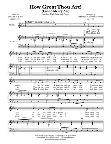 How Great Thou Art (arr. Charles A. Gravenhorst)