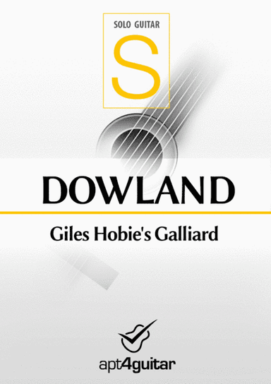 Giles Hobie's Galliard (arr. Roberto García)