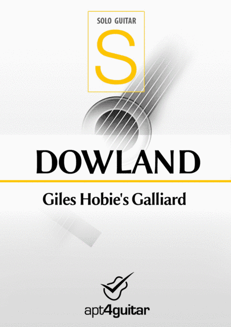 Giles Hobie's Galliard (arr. Roberto García)