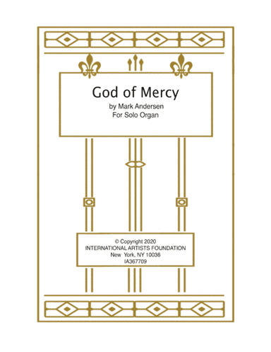 God of Mercy - organ solo