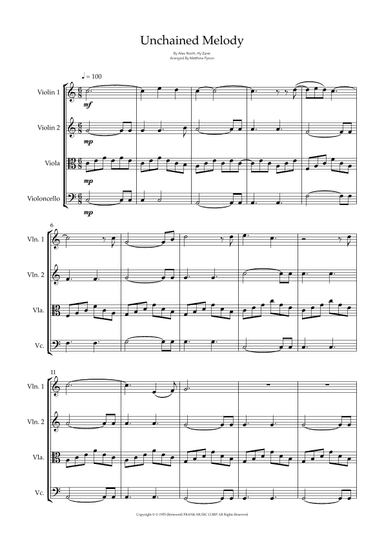 Unchained Melody (arr. Matthew pyeon)