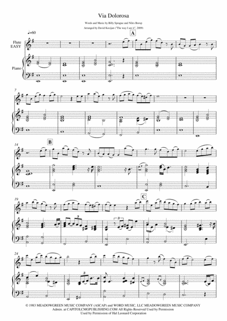 Via Dolorosa (arr. David Kocijan)