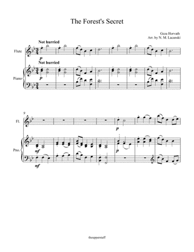 The Forest's Secret (arr. Nick Lacanski)