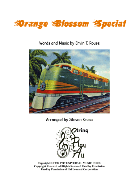 Orange Blossom Special (arr. Steven Kruse)