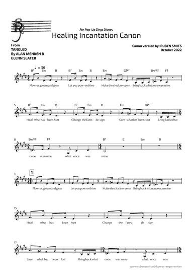 Healing Incantation (arr. Ruben Smits)