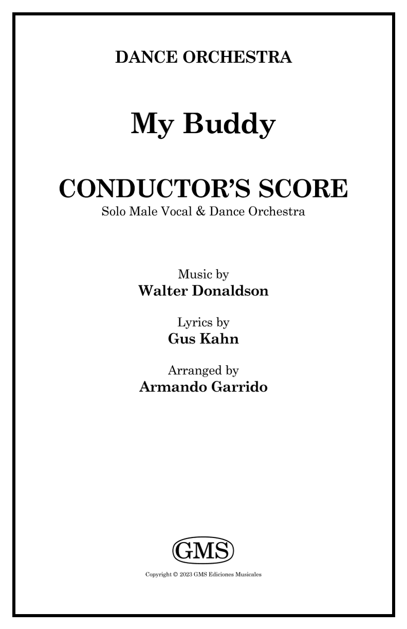 My Buddy (arr. Armando Garrido)