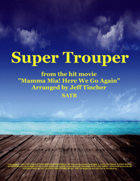 Super Trouper (arr. Jeff Tincher)
