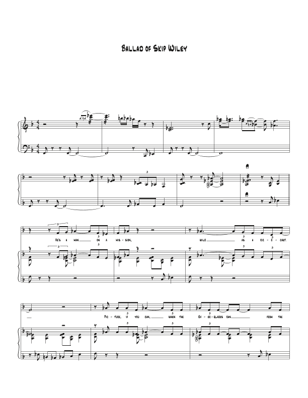 Ballad Of Skip Wiley (arr. Biegler)