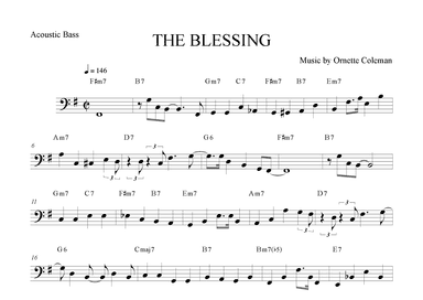The Blessing (arr. The Sheet Music Library)