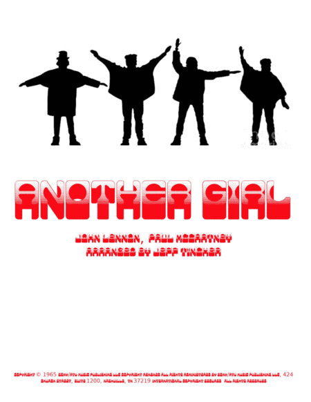 Another Girl (arr. Jeff Tincher)