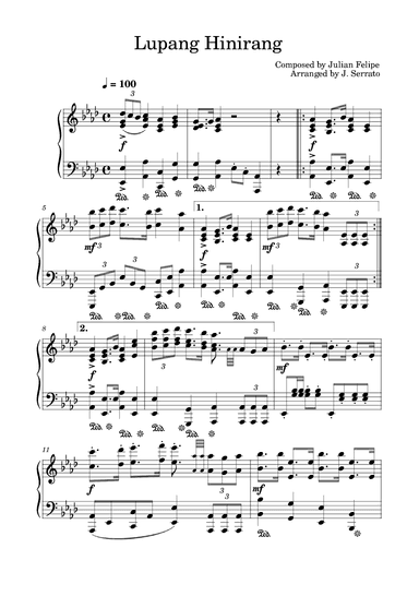 Lupang Hinirang (Philippine National Anthem) (arr. Kingviper)