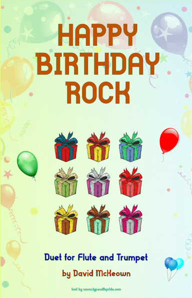 Happy Birthday Rock, for Flute and Trumpet Duet (arr. David McKeown)