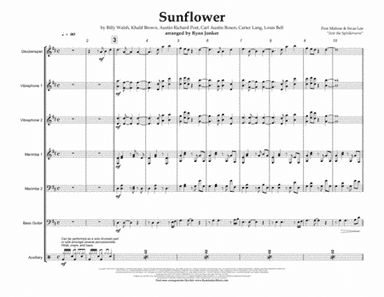 Sunflower (arr. Ryan Jonker)