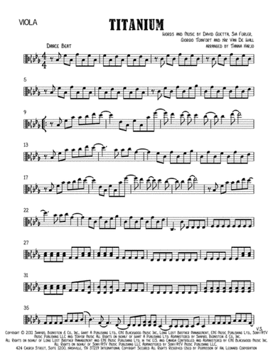 Titanium (arr. Tianna Heppner)