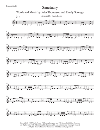 Sanctuary (arr. Kevin Busse)