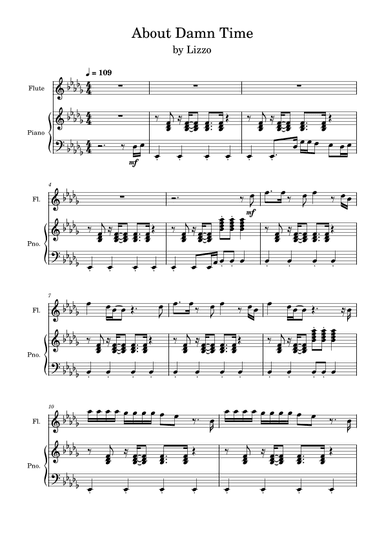 About Damn Time (arr. Anya Alston)