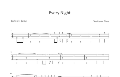 Every Night (arr. Bettina Schipp)