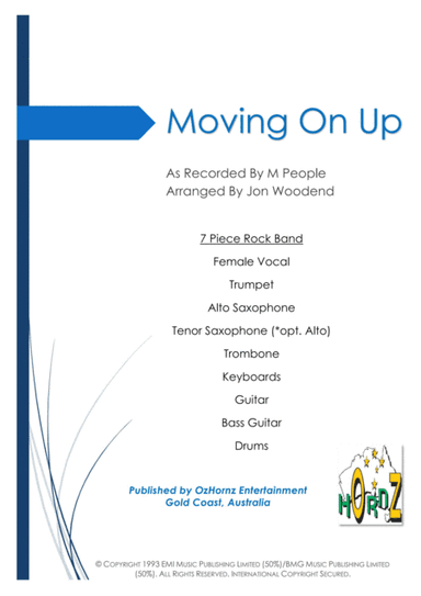 Moving On Up (arr. Jon Woodend)