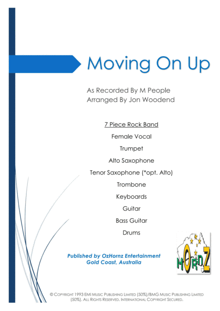 Moving On Up (arr. Jon Woodend)