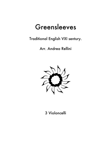 Greensleeves (Cello Trio)