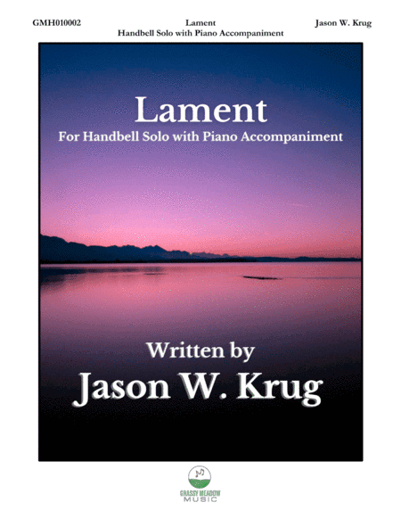 Lament for Handbell Solo with Piano Accompaniment