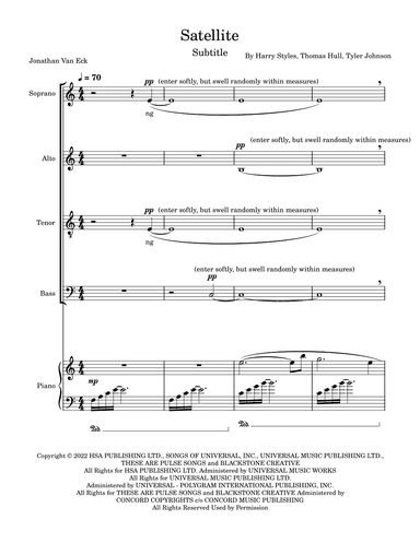 Satellite (arr. Jonathan Van Eck)
