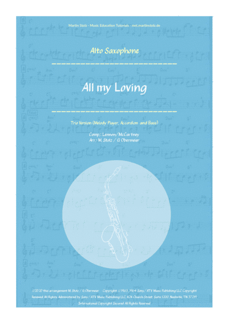 All My Loving (arr. Martin Stolz)