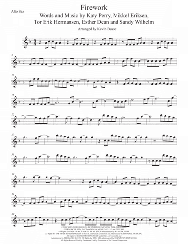 Firework (arr. Kevin Busse)