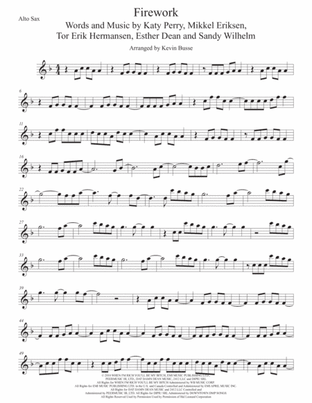 Firework (arr. Kevin Busse)