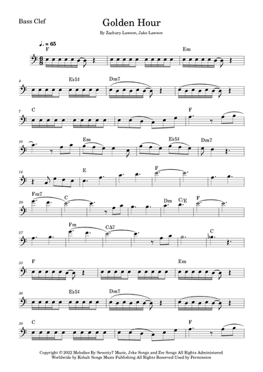 Golden Hour (arr. Fabio Eduardo de Oliveira)