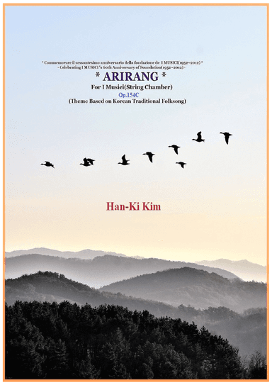 "Arirang" For String Orchestra (Korean Traditional)