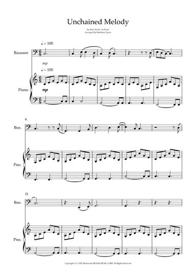 Unchained Melody (arr. Matthew pyeon)