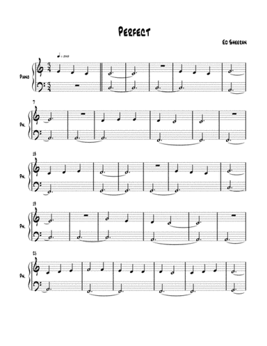 Perfect (arr. Stephen McLoughlin)