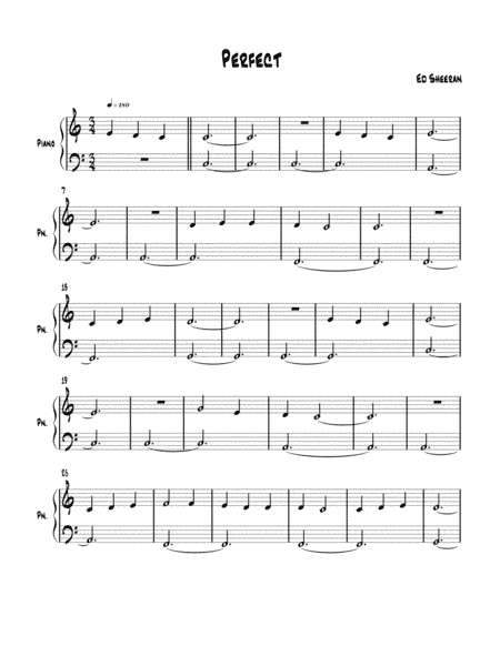 Perfect (arr. Stephen McLoughlin)