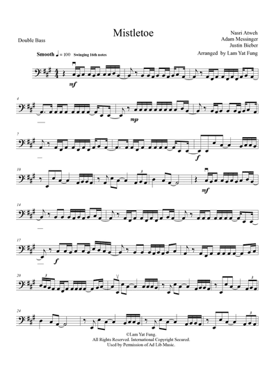 Mistletoe (arr. Lam Yat Fung)