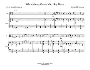 When Johnny Comes Marching Home (arr. Dominic Meccia)